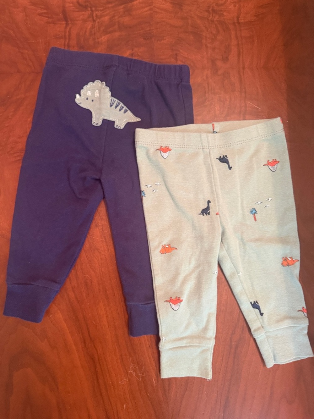 Set of 2 Carter’s Dino Print Baby Jogger Leggings - See Description for Sizing
